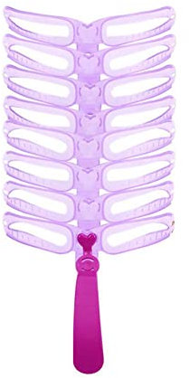 8PCS Sopracciglio Shaper Sopracciglio Stencil Set Riutilizzabile Sopracciglia Disegno Guida Modello Styling Trucco Modellatura Facile Grooming Card