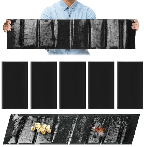 AMFUN 5 stycken självhäftande fällor, 120 cm x 28 cm skadedjur självhäftande kuddar fälla, för skadedjursbekämpning, för inomhus/utomhus/kök/trädgård/hem/kontor