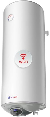 ELDOM Favourite E 120 Liter Boiler, Warmwasserspeicher mit Wi-Fi: Smarter Warmwasserkomfort