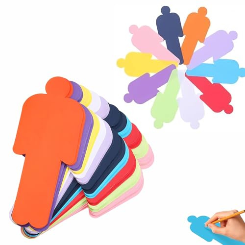 150 stycken presentationskort 20 x 8 cm tomma färgkort kort gör-det-själv papperskort för kontor skola lärartillbehör