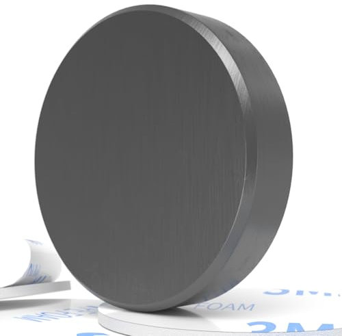 BKSAI Calamite Potenti Adesive 21.5 * 5mm Calamita Potente Magnete Adesiva Calamite Piatte e Versatili per Lavagna Magnetica, Frigo, Artigianato, Foto