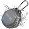 MANTO Bluetooth Lautsprecher IPX5 Wasserdicht, Tragbarer Mini Duschlautsprecher, 12 Std. Akku, Bluetooth & Micro SD Wiedergabe (bis 32GB, SD Karte Nicht enthalten), Kompakt für Outdoor & Zuhause.y