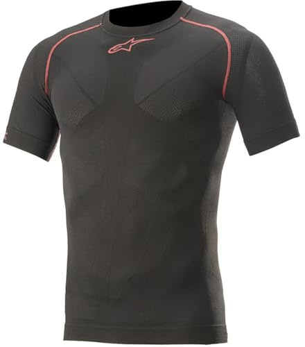 Alpinestars Ride Tech V2 Camisa Funcional (Black/Red,XL/XXL)