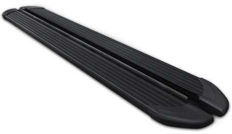 OMAC Seitenschweller Trittbretter Schweller kompatibel mit FIAT Ducato 2006-2026 L2 Alu Schwarz