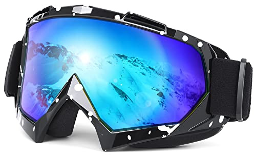 EasYoung Adult Snow Ski Goggles, Snowboard Goggles for Youth, Teens, Men & Women, Wide View Snowmobile Goggles