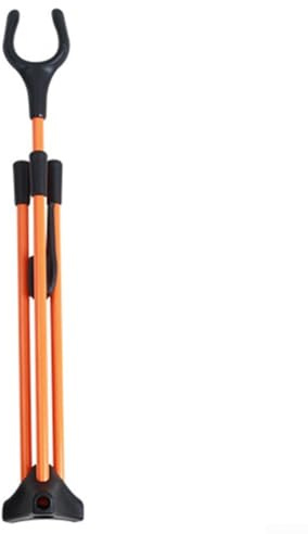 Support triangulaire pliable pour arc portable et léger pour la chasse (orange)