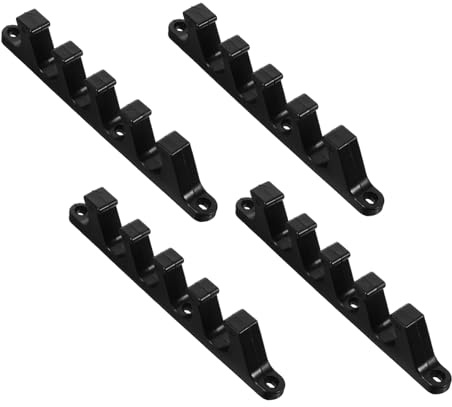 PartyKindom Outdoor Folding Lounge Chair Plastic Adjustment Brackets 5-position Nylon Support Lounges Brackets for Camping Garden Balcony Chair 4pcs