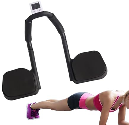Ab Träningsutrustning – tränare med timer | magtränare | justerbar magtränare för kvinnor och män, plank, push-up, muskelstyrka, och gym träning