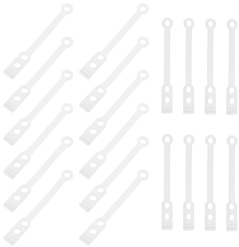ARTIBETTER 35 Élastiques Transparents en Caoutchouc pour Permanente, Accessoires pour Bigoudis, Ensemble D’élastiques à Cheveux pour Femmes, Compatible Fer à Friser, Coiffure Quotidienne