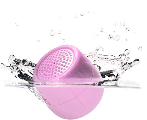 Lexon Mino X Floating Bluetooth Speaker, IPX7 Water Resistant, Rechargeable & Pairable - Soft Pink