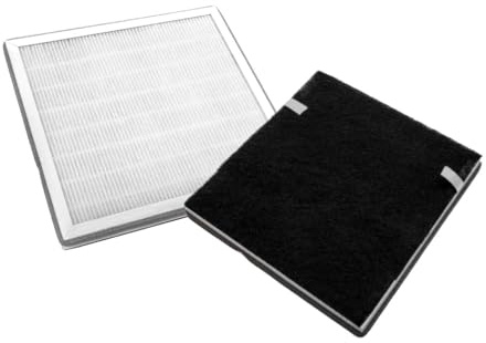Trade-Shop Filterset (förfilter HEPA-filter aktivt kolfilter) för Beurer LR200 LR-200, LR210 LR-210 ersätter 660.04/luftrenare luftrengöringsmedel