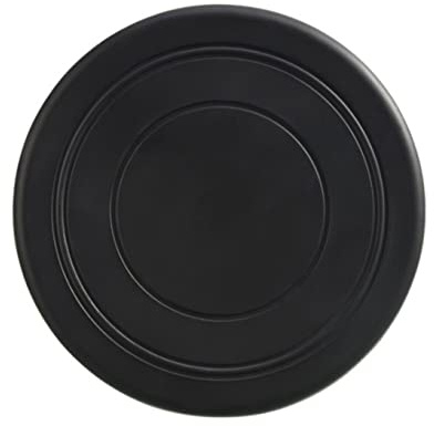 Poejetag träning interaktiv leksak husdjur silikon frisbee spel utomhus sportleksak för små och medelstora hundar svart, plast, vit