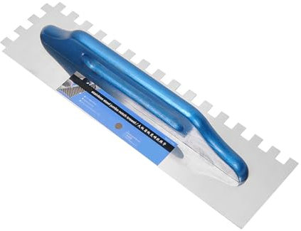 F Fityle Putzkelle, Füllkelle, ergonomisches manuelles Kellenwerkzeug, professionelle Gips-Zement-Spachtelkelle für Bodenbelagsmaurer, 12mm