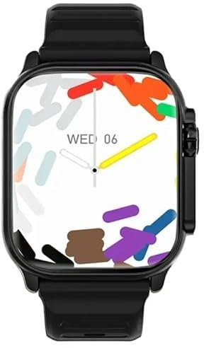 Ultra Ai 3 Microwear 4G 5G Smart Watch 2+16GB AMOLED ChatGPT NFC 49mm GPS Wifi Cámara SIM Tarjeta Llamada APP Descarga Smartwatch (negro)