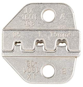 PRENKIN Parón JX-1601-08 Wire Crimper mandíbula virola Die 26-16 AWG Mandíbulas Molde Alicates de Accesorios
