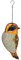 Vogelfutterspender Piepmatz Höhe 33 cm mit Kette zum Aufhängen - Vogelfutterstation zum Aufhängen Futterstation Futterspender Futterhaus Futterstelle für Vögel Futterspender Wildvögel