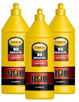 Farécla 3 X G3 Premium Pulimento Abrasivo 1 Kg