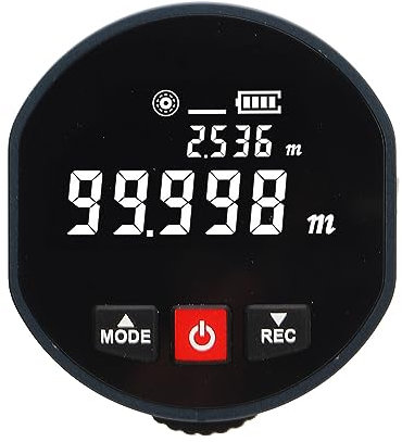 Righello Elettronico di Misura Digitale, Misuratore di Distanza a Rulli Portatile Misuratore di Distanza a Rulli Portatile 0-99,999 M Misuratore di Distanza Metro a Nastro Intelligente Per La Misurazi