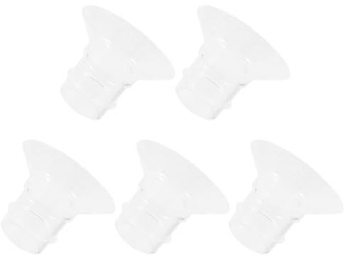 BESPORTBLE 5 pièces Inserts à Bride Silicone pour Tire-lait Portable et Électrique Kit Accessoires Sûrs et Confortables pour Allaitement