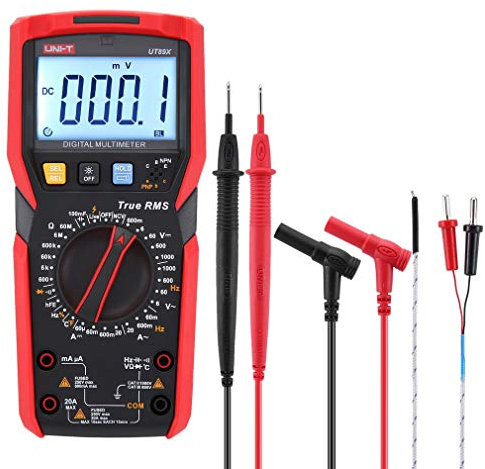 UNI-T UT89X TRMS multimeter NCV tester ac dc Voltmeter Ammeter Capacitance Frequency Resistance tester with Temperature testing
