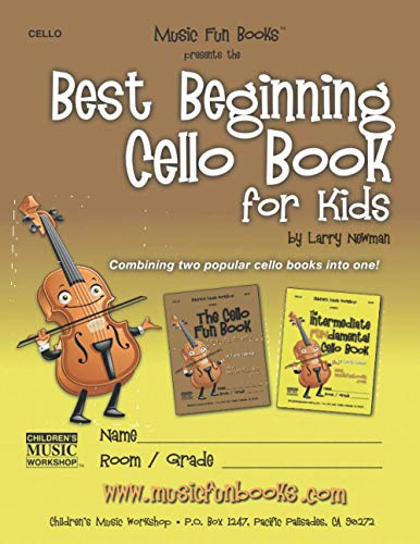 Best Beginning Cello Book for Kids: Combining two popular cello books into one!