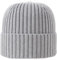 JACK & JONES Herren JACPRIME Cotton Beanie NOOS 12254346,Light Grey Melange,Einheitsgröße