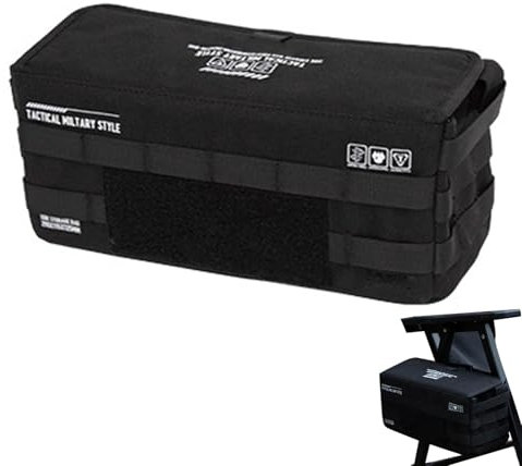 Borsa per braccioli per sedia a rotelle, borsa portaoggetti per sedia da spiaggia, borsa laterale per sedia da campeggio, impermeabile, per aiuti alla mobilità, portatile, leggera, in tessuto Oxford