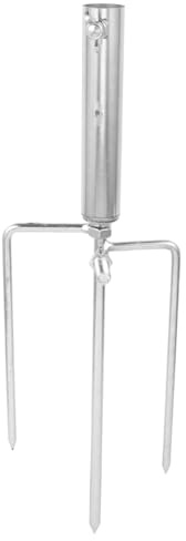 Toyvian Ancre pour Parasol De Jardin Support Parasol Sable Plage Métallique Extérieur Sol Meuble
