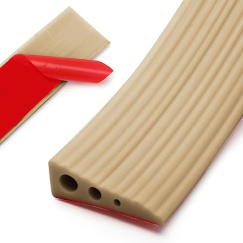 Dörrtröskelramp, 100 x 6,5 x 2,5 cm dörrtröskelramp, robotdammsugare, tröskelramp, rullstolsramp PVC-ramp för barnvagnar, rullator eller e skoter,