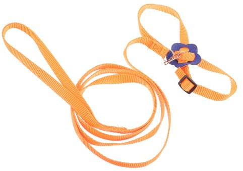 Hemobllo Cuerda de Tracción para Reptiles Pequeña Ajustable Nylon Resistente para Camaleones y Dragones Barbudos Cuerda Ligera para Mascotas Suministros para Reptiles