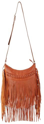 Syrads Frauen Quaste Hobo und Schulter Handtaschen Frauen Fransen Hobo Tasche Geldbörse Umhängetasche Umhängetasche Umhängetasche Quaste Geldbörse,Braun