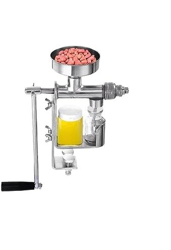 Presse à huile manuelle en acier inoxydable 304, for bricolage, extracteur d'huile d'arachide, de graines, de noix et d'huile froide domestique