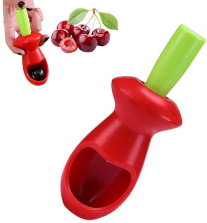 Strumento di rimozione dello snocciolatore, aggiornamento 2025 per rimozione dei semi manuale, strumento di rimozione dei semi troppo ciliegie multifunzione Stoner