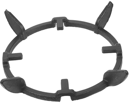 TOYZFRIENDY Rutschfester Gusseisen Herd Topfhalter für Gasherde Hitzebeständiger Pfannenständer Küchenherd Zubehör zur Stabilisierung Kleiner Töpfe