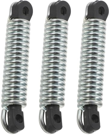 BESPORTBLE Molla di Aggancio per Rimorchio Bici 3 Pezzi Gancio di Traino Resistente per Carichi Pesanti Adattatore per Rimorchi e Bici da Carico Collegamento Rapido e Guida Stabile per