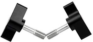 NICEYRIG M6 Thread Wing Knob Male Thumb Screw Nut For Rosette Handle Grip Camera Rod Clamp