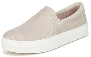 Dr. Scholl's Shoes Nova, Mocassino Donna, Grigio Chiaro Bianco, 40 EU Larga