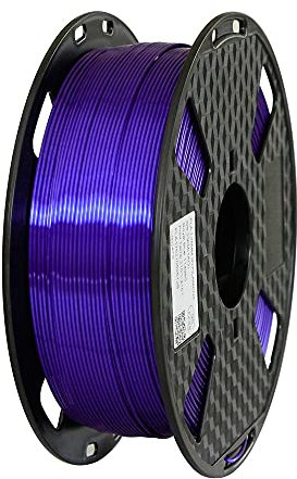 3D Druck filament Seide Königs Blau PLA Filament 1.75 mm 1kg 3d drucker material farb seidig glänzend filament metallic leuchtend Dunkel Blau PLA metall fdm materialien glitter CC3D silk filamen