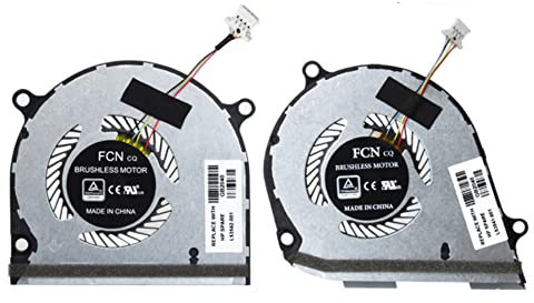 CPU+GPU Kühler kompatibel mit HP Envy X360 15-DS 15-DR 15M-DS 15M-DS0011DX 15-DS0013NR 15-DS003CA 15-DS0013CA TPN-W142 TPN-W143 Series L53542-001 L5 3541 001