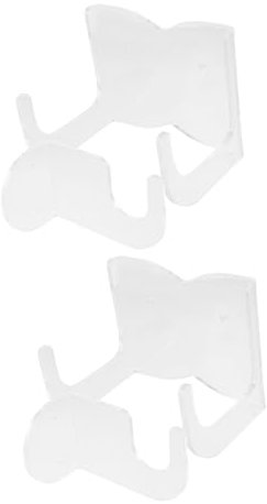 BESTonZON 2 Sätze Gitarren-Wandrahmen wandständer für gitarre Bass-Wandhalter gitarren-wandhalterung gitarrenwandhalterungen Wandregal kleiderständer wandmontage Acryl-Gitarrenaufhänger