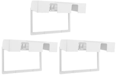 DOITOOL Scatola di Presa Adesiva Doppia 86 Tipo Copripresa in Plastica Bianco Set da 3 Protezione per Prese Elettriche Bagno e Esterni Installazione Rapida senza Attrezzi