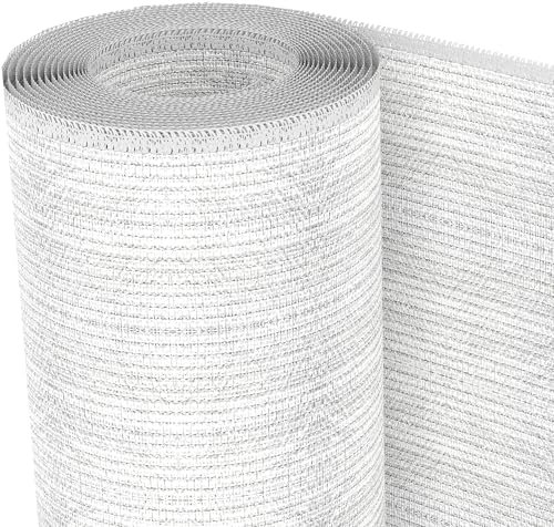 TENAX Filet Brise Vue Soleado in White 1,00x5 m Blanc, Filet Tissé d'Occultation pour Terrasses, Balcons et Jardins, Filet d'Ombrage pour Protéger du Soleil