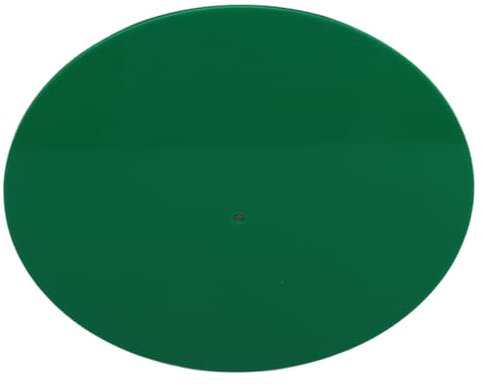 Tapis de Plateau de Disque, Tapis de Plateau Tournant en Acrylique pour Basses Définies Serrées, Sortie Sonore Claire, Remplacement à Faible Bruit pour Tourne-Disque de 12 Pouces