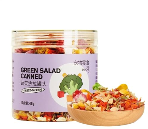 Friandises pour Hamster - 45 G De Collations pour Hamster | 10 Types De Friandises pour Cochons d'Inde | À Mâcher Naturels pour Hamster | Gâteries pour Oiseaux en Bonne Santé | Molaires