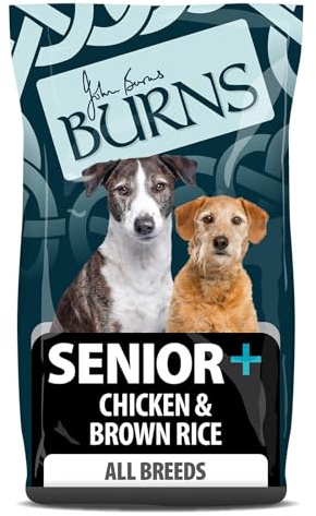 Burns Natural Nutrition Senior + Complete Dry Dog Food For Toy & Small Breeds Chicken & Brown Rice 2 kg