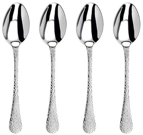 Arthur Price ZAVA0011 Avalon Set 4 Serving Spoons, Stainless Steel