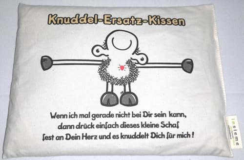 Weizenkissen mit Frischeduft durch getrocknete Bio Kräuter von Sheepworld Kuddel-Ersatz-Kissen