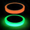 2 Pezzi Nastro Luminoso, 5m x 2cm, Nastro Fluorescente Adesivo, Nastro Bagliore Nel Buio, Adesivo Impermeabile Nastro Fluorescente Adesivo, Nastro Adesivo Luminescente (Verde e Arancione)