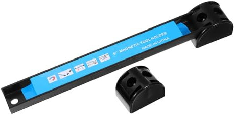 HOMSFOU 1 Set Hardware-Werkzeug-Aufbewahrungsregal, Magnetstreifen, magnetischer Schraubenschlüsselhalter, Garagenorganisation, Garagenaufbewahrung, Garagenzubehör, Steckdosenhalter, Organizer,