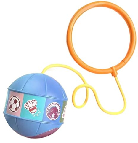 Knöchel Hüpfball, Skip Ball For Outside, Kinder Blinkender Springring Fußkreisel Fußball Sprungball -LED-Leuchtender Hüpfball Für Sprungspiele Zur Bewegung Swing Wheel Für Erwachsene Kinder Mädchen